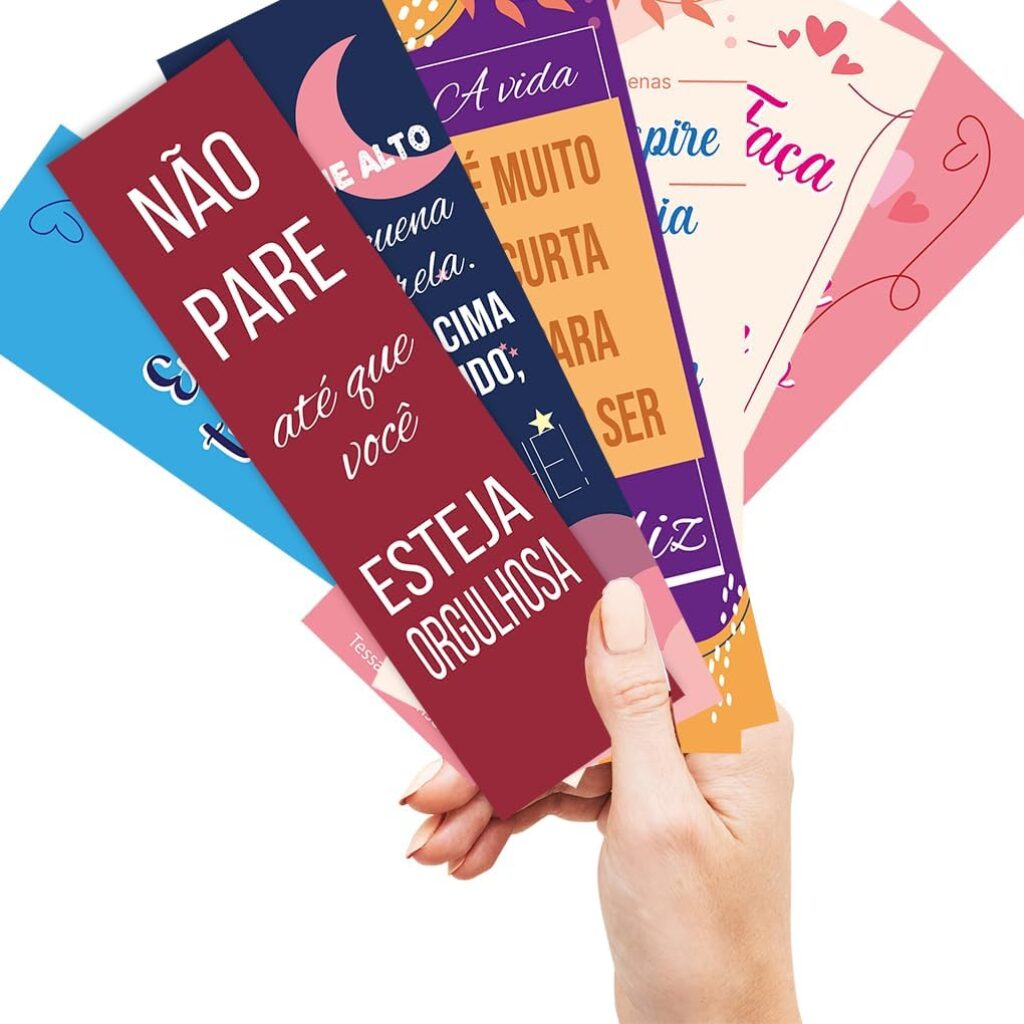 Marcadores de Livro Bíblico, Fé, Igreja, Motivacionais - presente para tia idosa