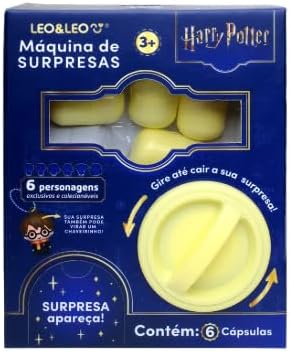 Máquina de Surpresas Harry Potter com 6 Personagens