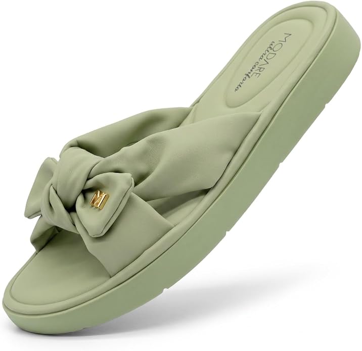 Chinelo Modare Feminino Nubuck Ultra Soft com Laço