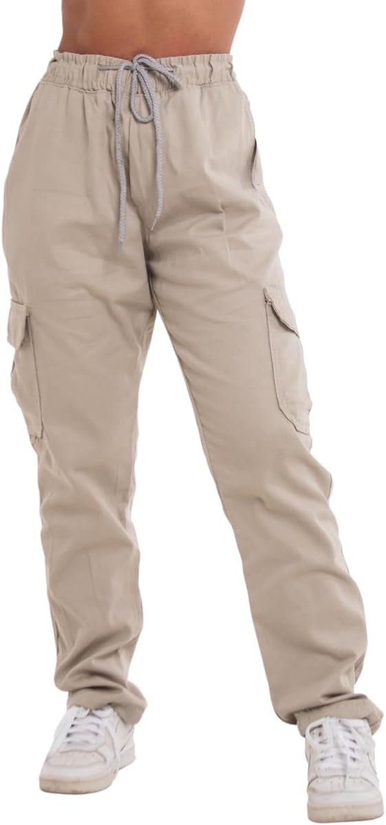 Calça Larga Cargo Bolso Lateral
