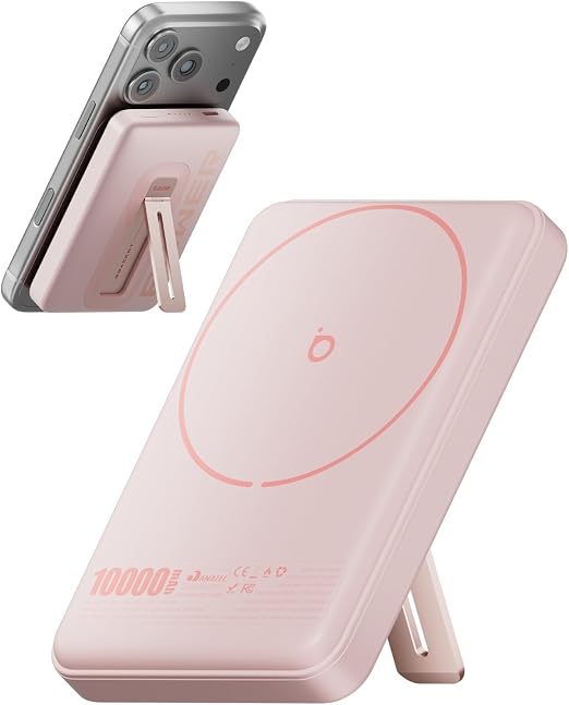 Power Bank 10.000mAh Com Carregamento Por Indução
