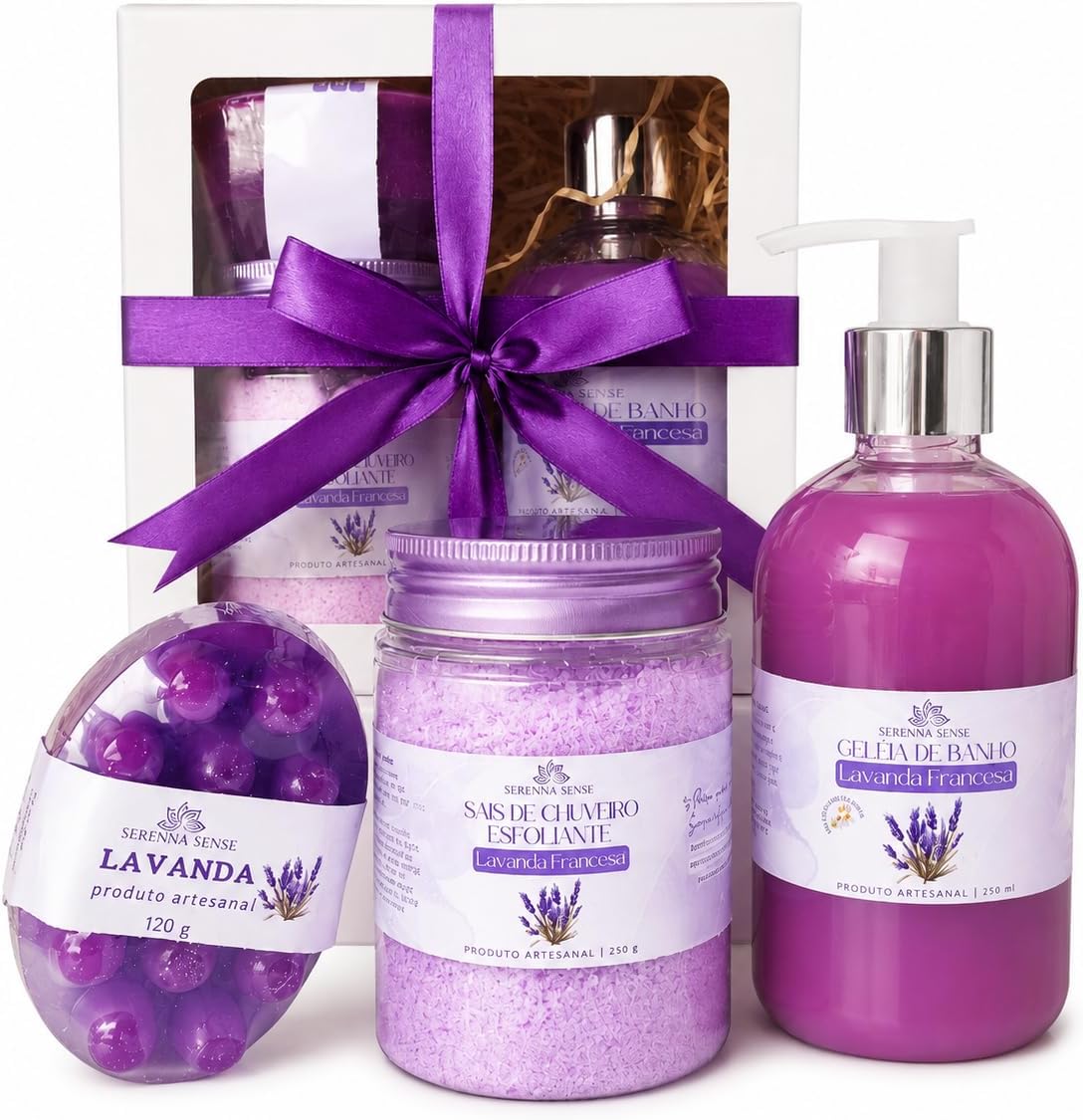 Kit Spa Banho Premium Floral