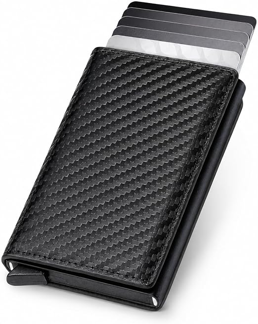 Carteira Slim de Fibra de Carbono