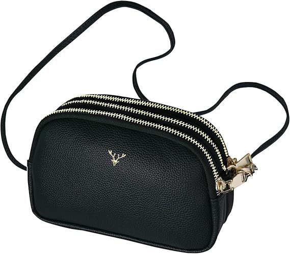 Bolsa Transversal Feminina em Couro Vegan