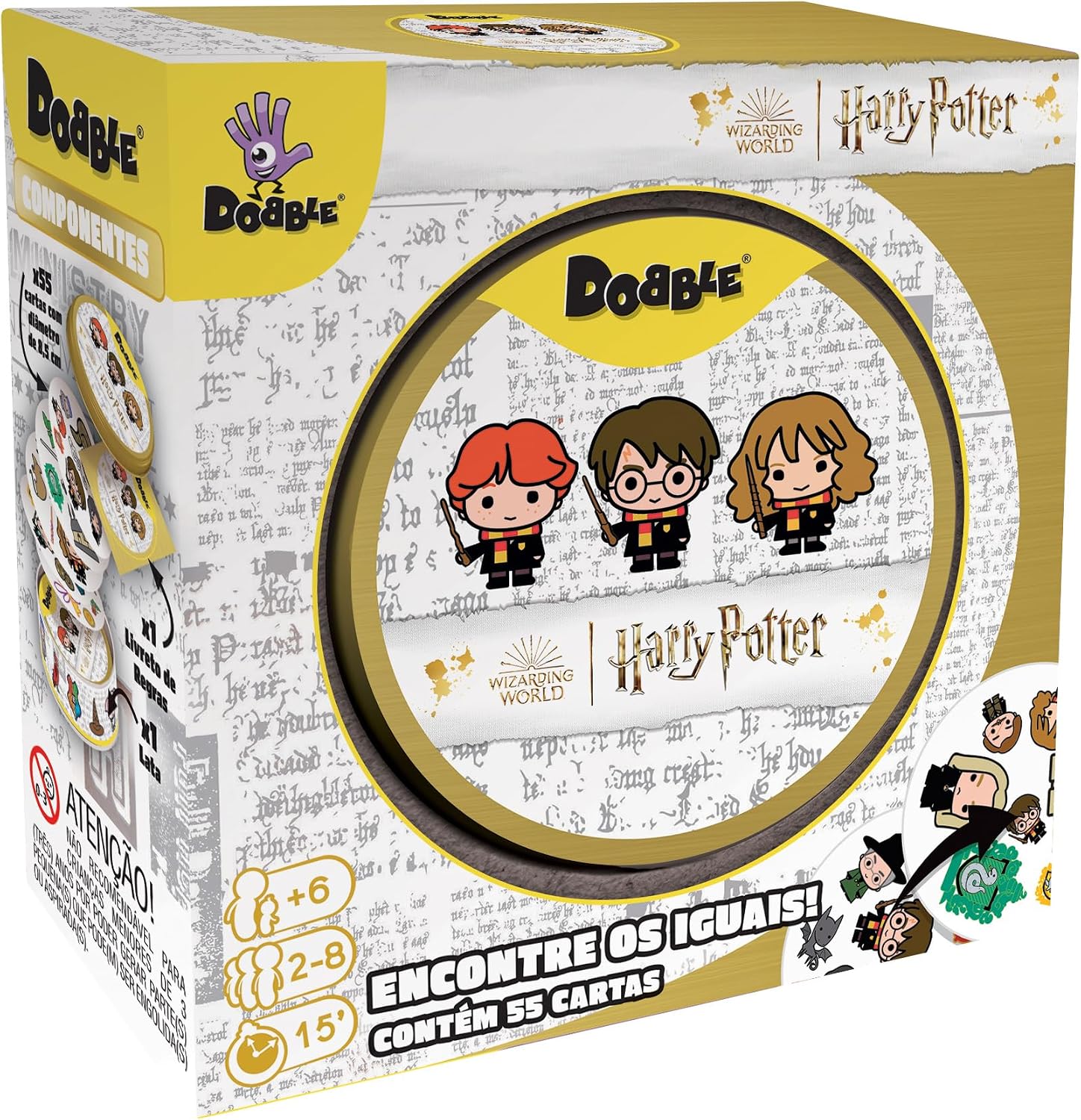 Dobble Harry Potter Jogo de Cartas
