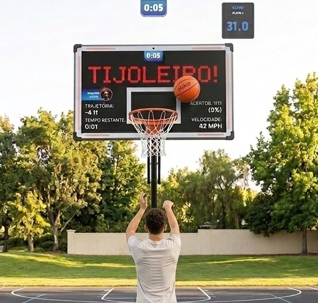 Cesta de Basquete Inteligente