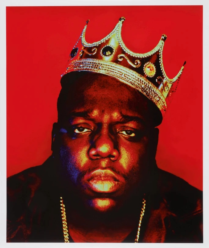Coroa da Lendária Foto Do Notorious B.I.G