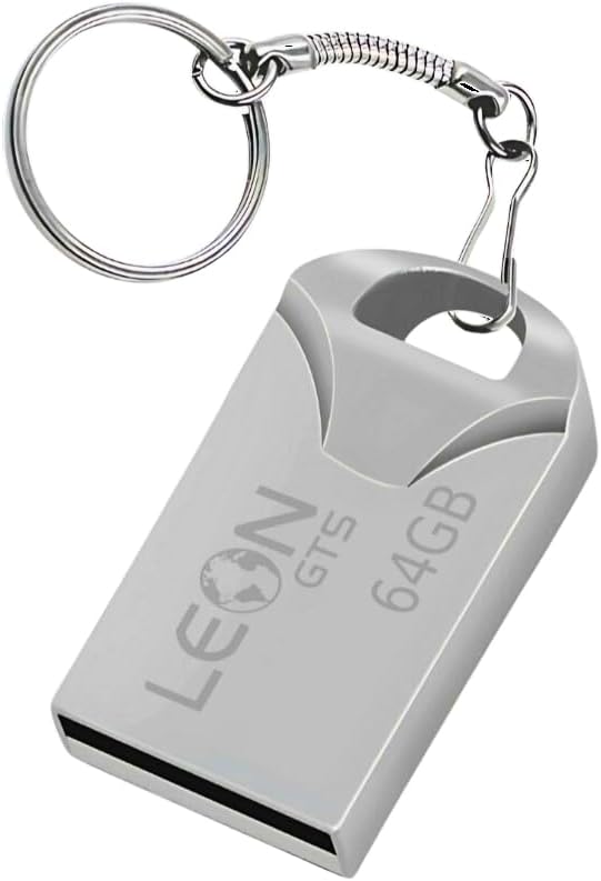 Pendrive 64GB USB 2.0 Metálico Portátil