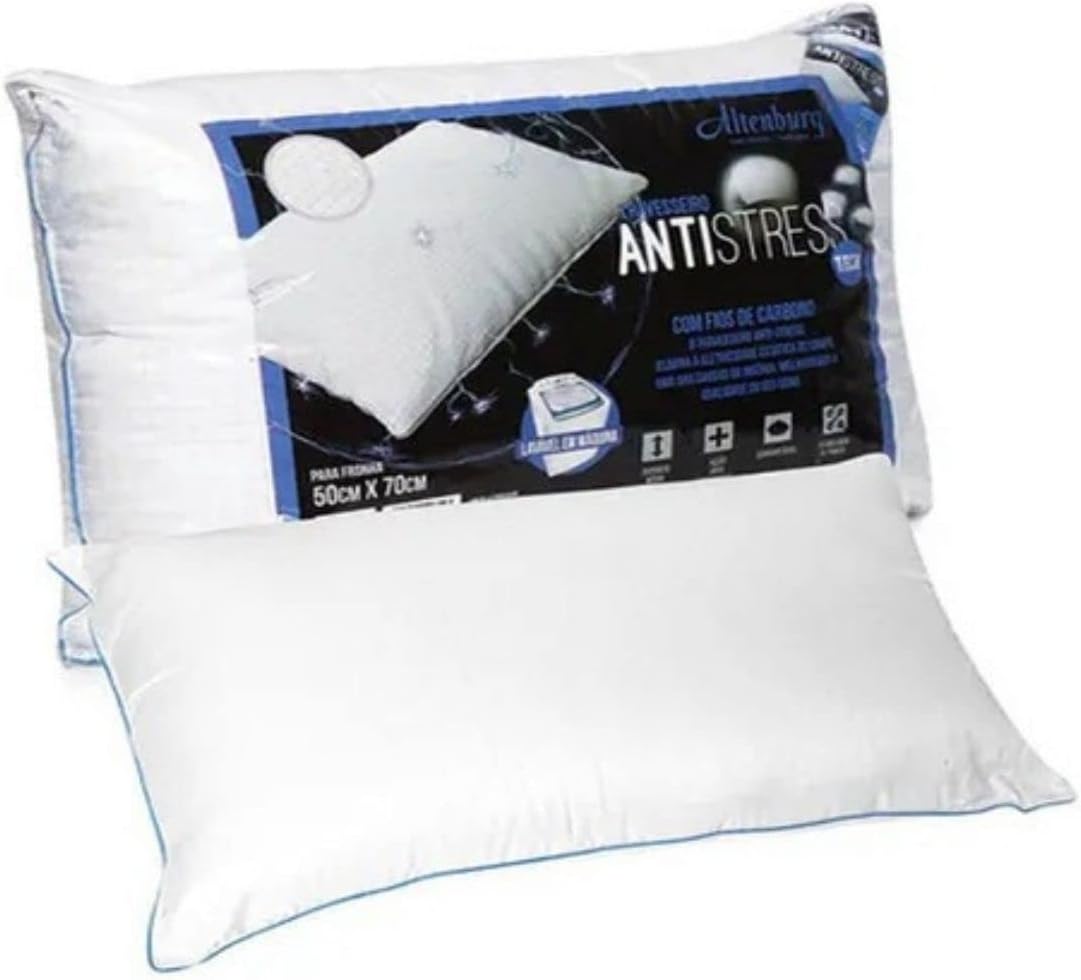 Travesseiro Antistress Branco