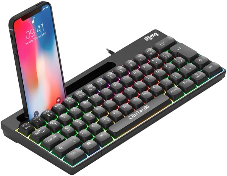 Teclado Gamer Centauri Com Suporte Para Celular