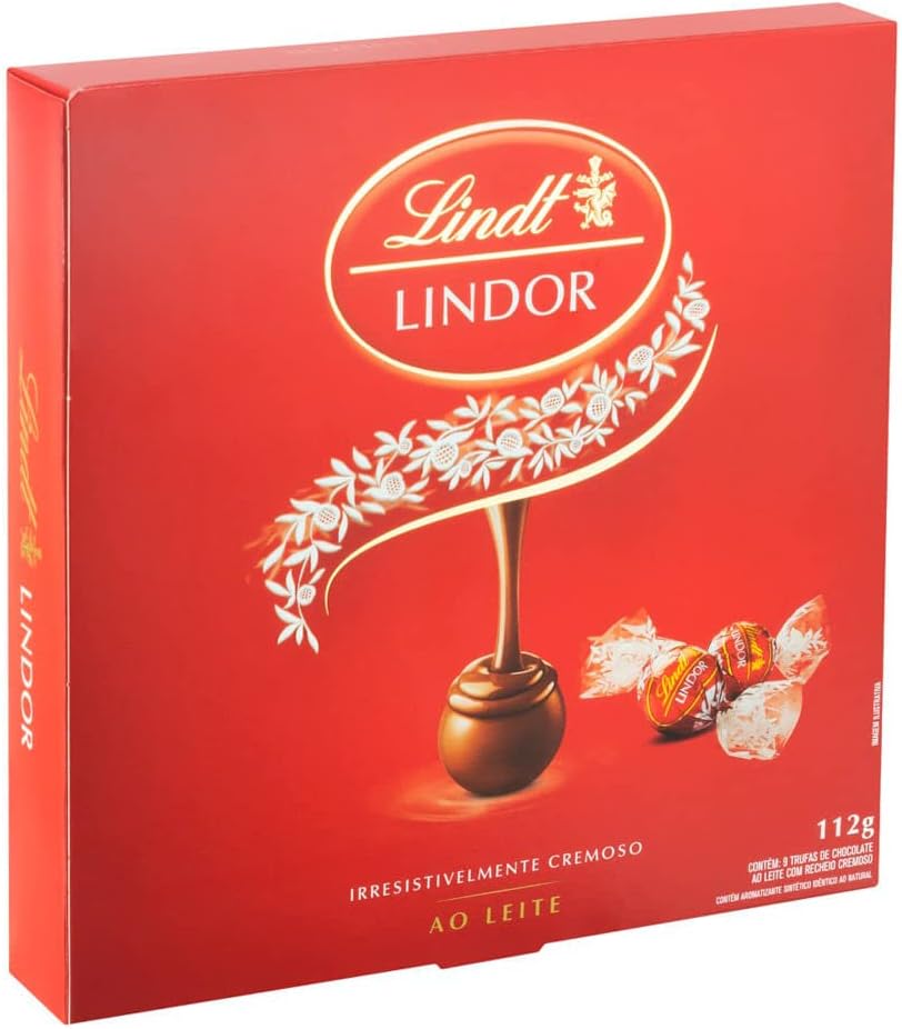 Caixa de Presente Chocolate ao Leite Lindt
