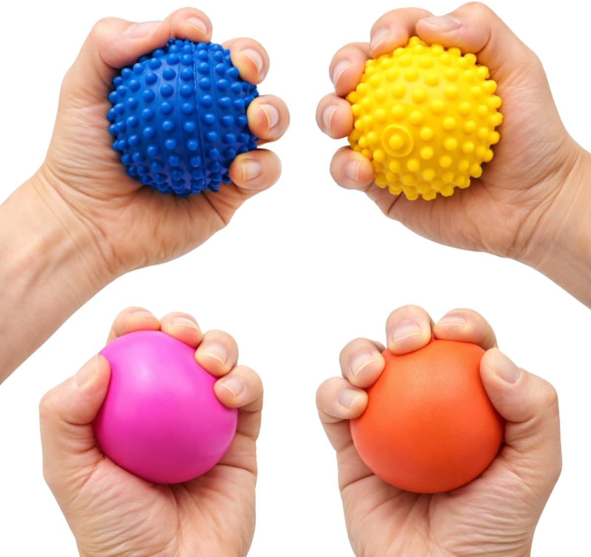 Kit 4 Bolas Anti-Stress