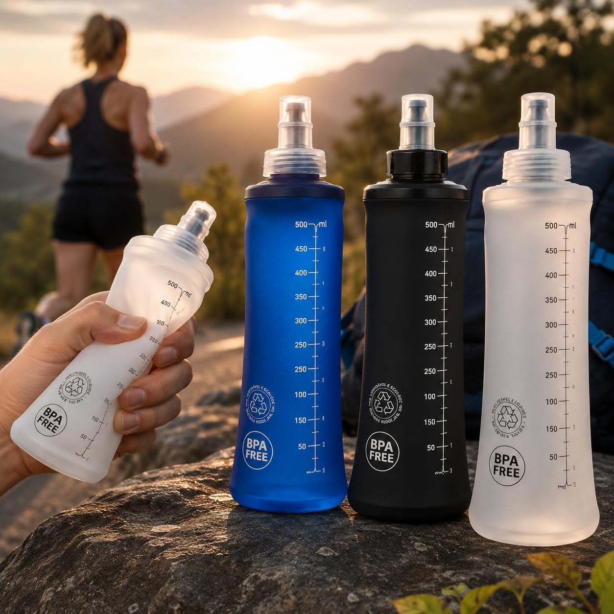 Garrafa Dobrável Soft Flask