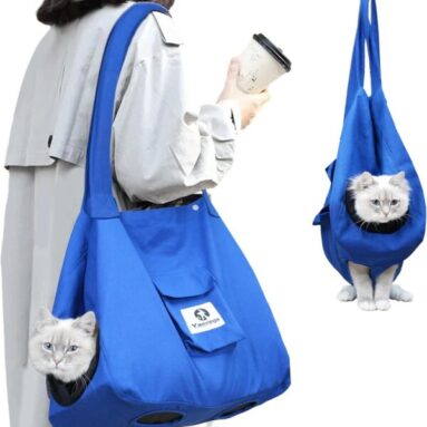 Bolsa de Gato Com Buraco Para Cabeça