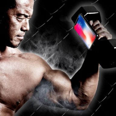 Halter com Case Para Celular