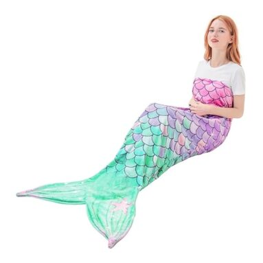 Cobertor de Cauda de Sereia