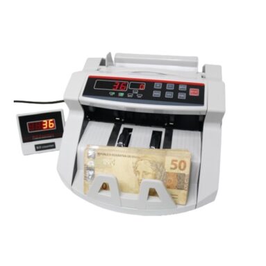 Máquina De Contar Dinheiro Com Detecção De Notas Falsas