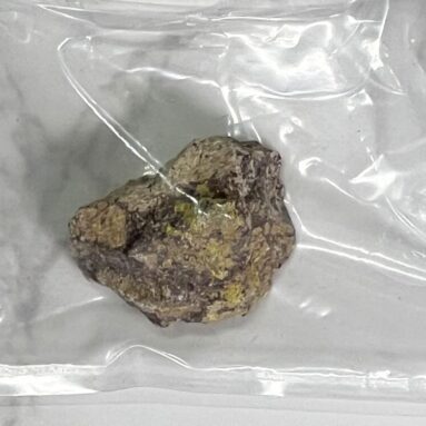 Minério de Urânio Radioativo