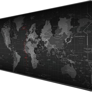 Mouse Pad Gigante com Mapa do Mundo